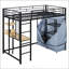 Lit mezzanine simple en métal avec bureau-1963119831-1963119830