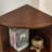 Brown Solid Wood Corner cabinet