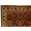 Hand Knotted Wool Area Rug in Red And Ivory