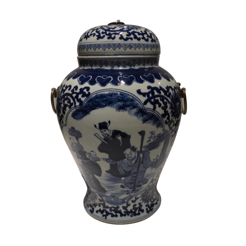 Blue And White Ginger Jar