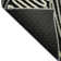 Premium Machine Washable Prisco Black Rug