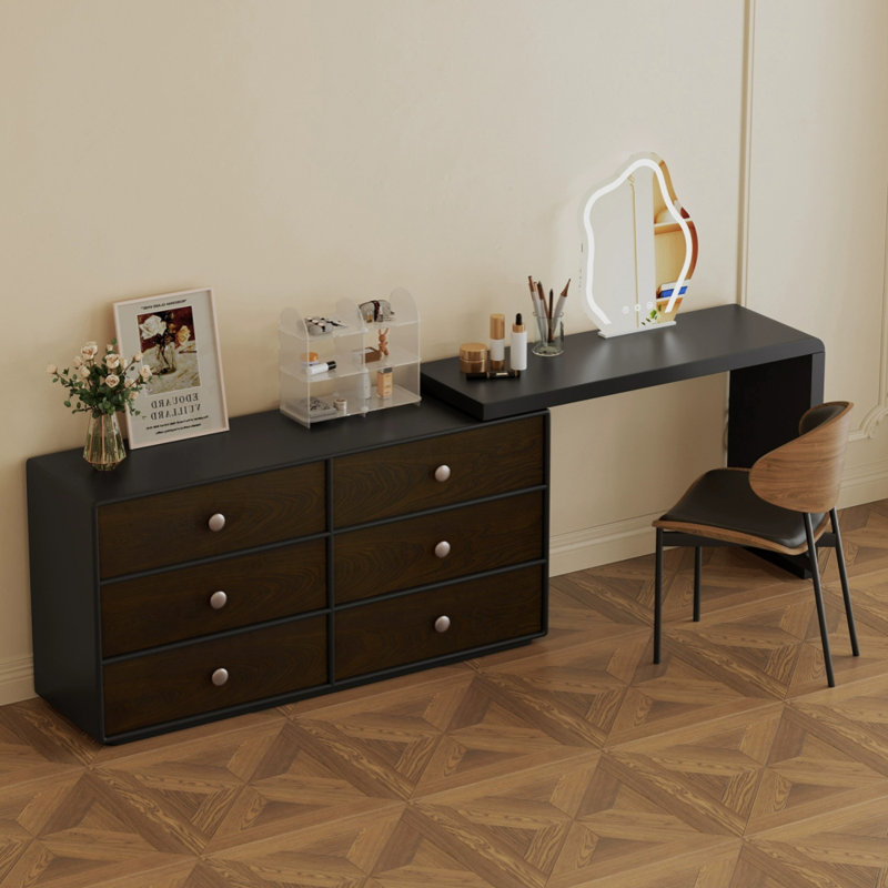 Commode rétractable de qualité rétro