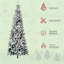 Arbre de Noël artificiel pin enneigé