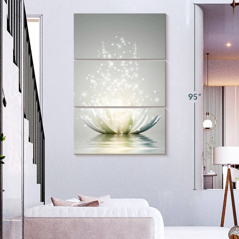 Harnek Lotus Magic, 74" H x 48" W