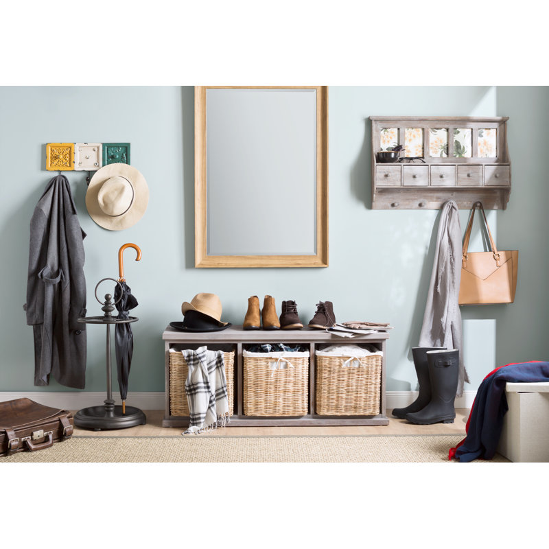 Karina Solid Wood Storage Bench