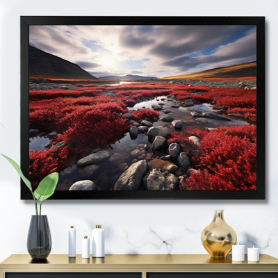 Canada Canada Tundra III, reproduction d'art sur toile encadrée