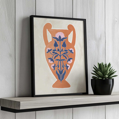 «Folk Style Vessel II» par Sarah Adams, reproduction d'art