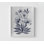 Vintage Blues II par House Fenway, décor floral bleu foncé, impression de peinture de fleurs sauvages, décoration de bureau de forme botanique, art mural bibliothèque