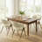 Upholstered Dining Chair Metal ArmChair With Backrest-1650980362