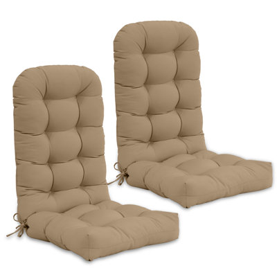 Outdoor/Indoor High Back Chair Cushion