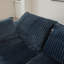 Canapé de 157,6 po Cloud, tissu en velours côtelé, sièges profonds, conception à deux couches, coussin amovible, sans assemblage, combinaison à faire soi-même pour le salon, la chambre à coucher, la salle de conférence, un appartement