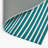 HorizontalStripes Green Indoor and Outdoor Area Rug-662098301