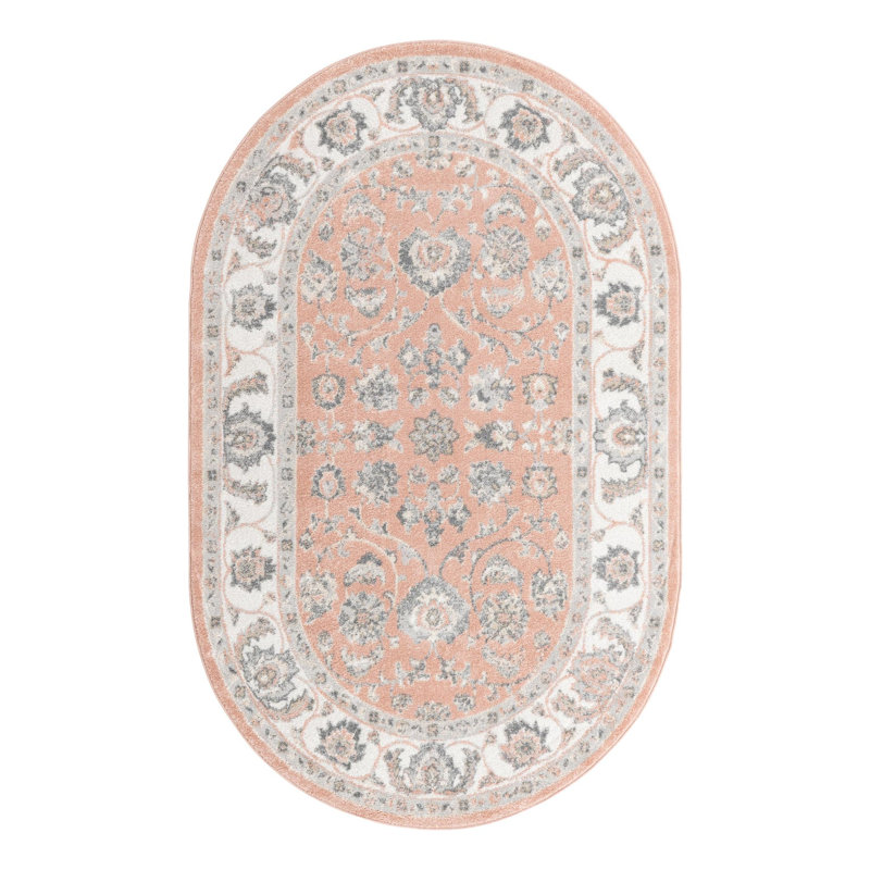 Aurelia Oriental Indoor Rug, Oval 5' x 8'