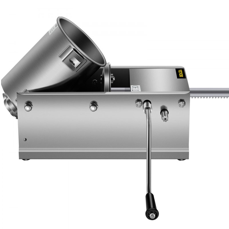 Machine à saucisse horizontale 3L / 7Lbs avec 5 buses de remplissage, H 8,60 po x l 16,90 po