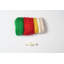 Trousse de feutrage d'aiguilles de gnome rouge. Ensemble de bricolage en laine Wizardi F07N8-491