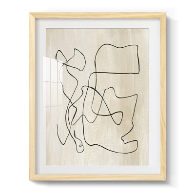 Bound I Framed On Paper Print