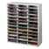 Fellowes Mfg. Co. Manufactured Wood 36 Compartment Mailroom Organizer