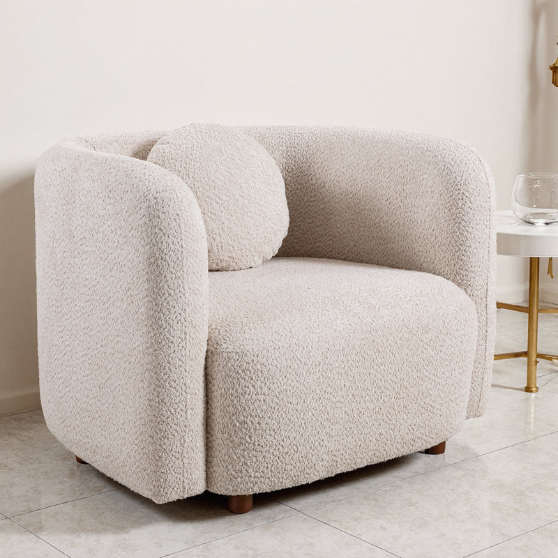 Fauteuil d'appoint Minimalist Boucle
