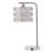 19.5"H Quigley Silver Drum Shade Table Lamp