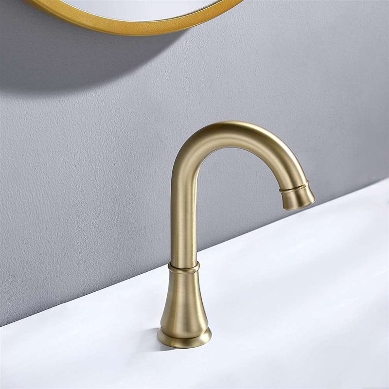 Robinet d'évier de salle de bain Fontana, Or brossé