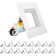 4" High Output Selectable CCT New Construction LED Retrofit Recessed Can Light