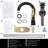 Single-Hole Single-handle Bathroom Faucet with Drain Assembly-89621437
