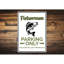 Enseigne en aluminium Fisherman-2066635249