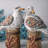 8" Resin Seagull On Piling