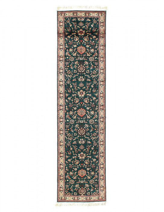 Tapis unique en laine 10 pi 6 po x 2 pi 7 po Gunita