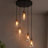 Almine 5 - Light Kitchen Island Cluster Pendant