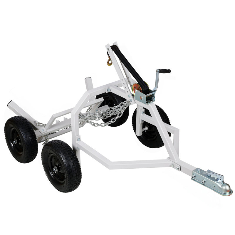 Porte et arche de débardage pour VTT - 1 000 lb Capacité, 18 po Diamètre Capacité