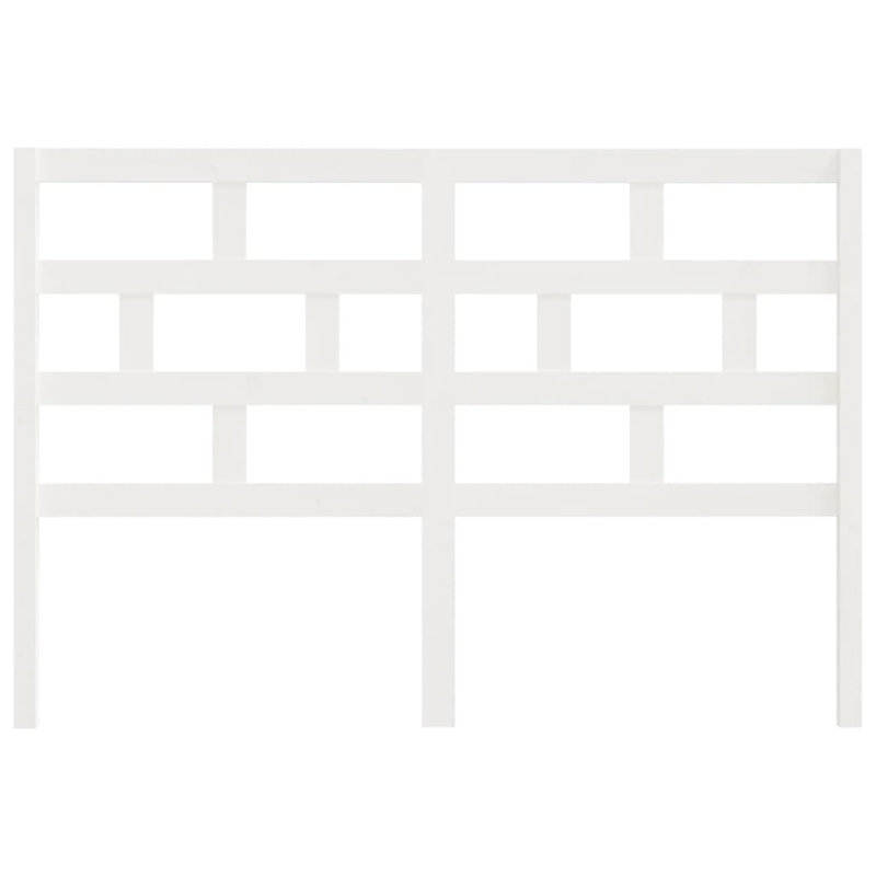 Macintyre Solid Wood Headboard, White, 156 x 100 cm