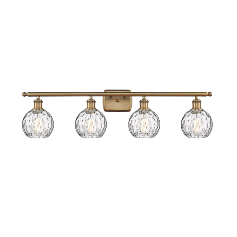 Almatine 4 - Light Vanity Light, Brushed Brass, LED