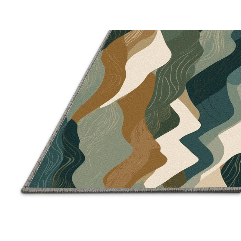 Aurora Veins Rug, Rectangle 3' x 5'