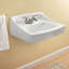 Commercial Vitreous China Rectangular Bathroom Sink with Overflow-2634462-2746312