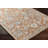 Belisle Kircher Oriental Machine Woven Polyester Area Rug in Rust-70927193