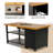 Arunas All Steel Multi Purpose Dinner Brazier Table With Storage