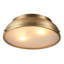 Plafonnier encastré en verre Columbia-1693638154