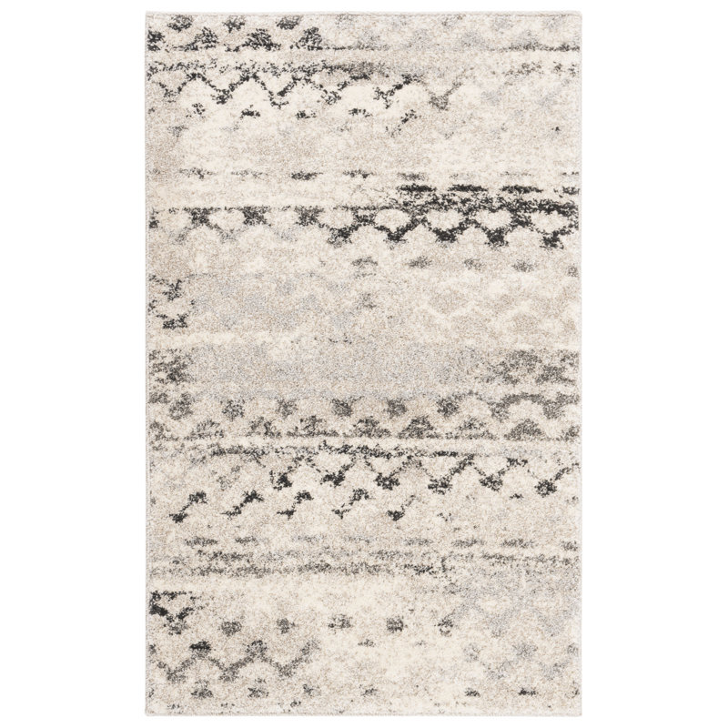 Sabang Retro Performance Abstract Rug, Rectangle 2' x 3'