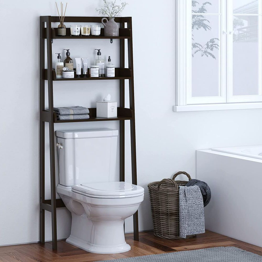 Rebrilliant Jarrion Freestanding Over The Toilet Storage | Wayfair