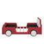 Lit plateforme simple en forme de voiture avec roulettes-668146905