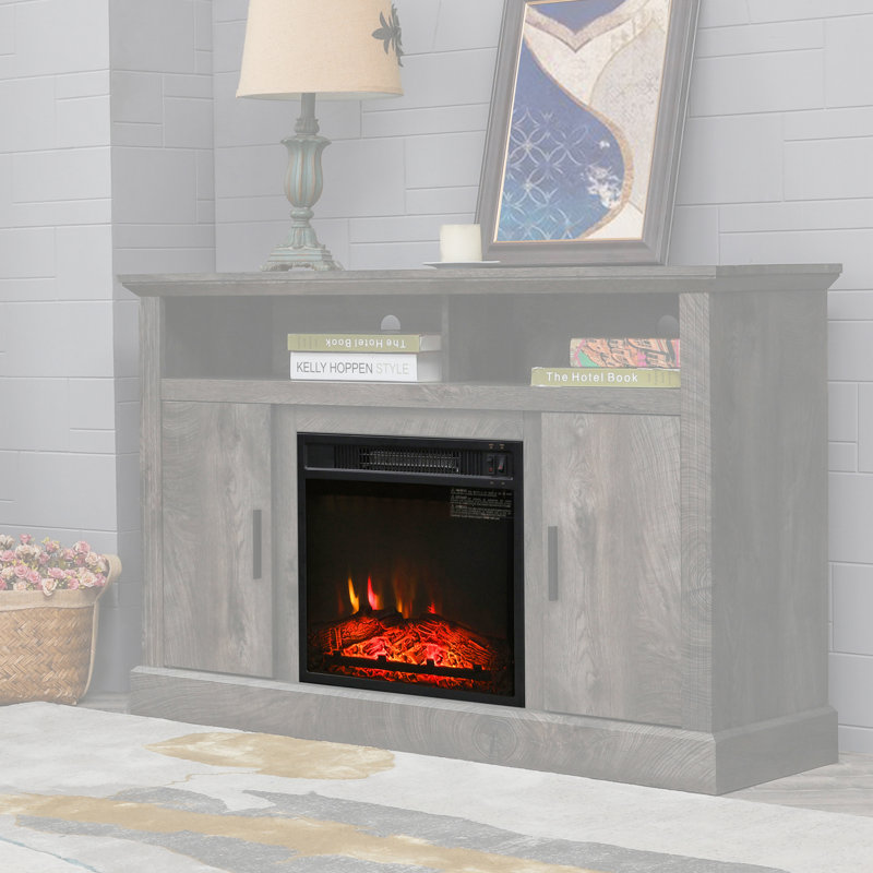 18 in. Electric Fireplace Insert