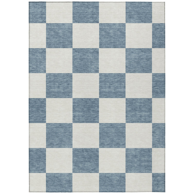 Machine Washable Indoor/Outdoor Micelotta ACN2345 Geometric Rug