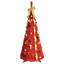 Décoration de sapin de Noël rouge 6 pi