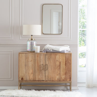 Holofernes Metal Flat Wall Mirror