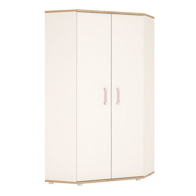 Latonio 2 Door Solid Wood Wardrobe
