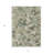 3' X 5' Beige Brown And Green Floral Washable Indoor Outdoor Area Rug