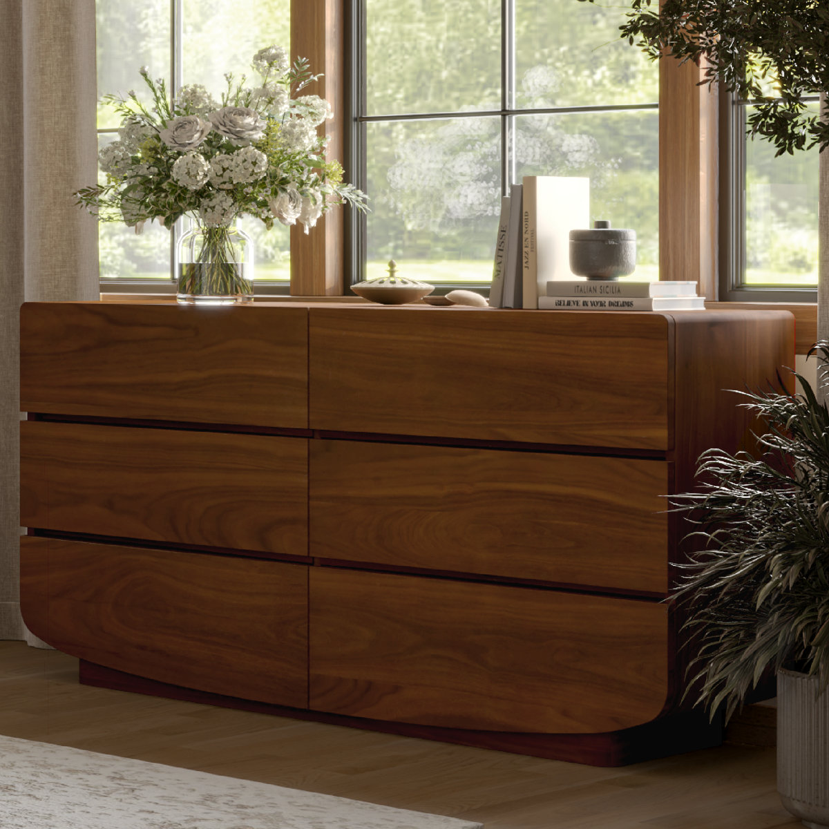 Burke Dresser Walnut