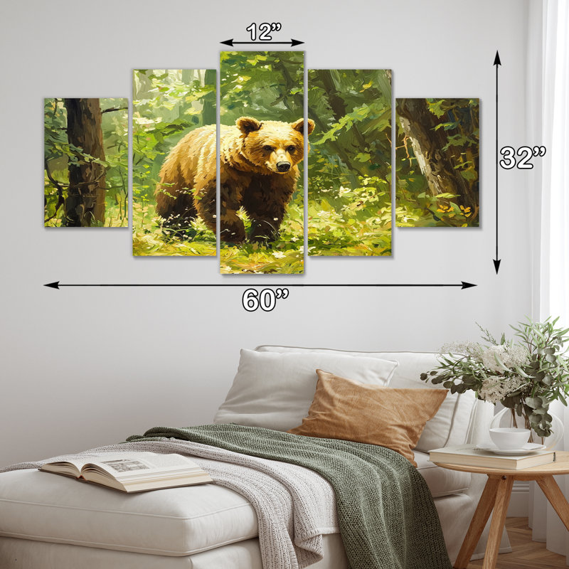 Crantor - Bear Wall Decor - Modern Wall Art