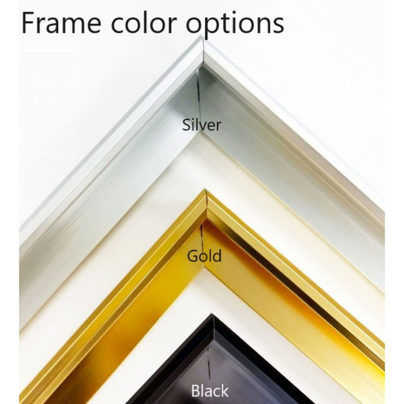 Cascade Tranquil Waterfall Framed Acrylic Print, Gold Framed, 12" H x 18" W x 1" D